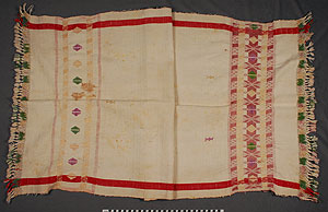 Thumbnail of Woman’s Wedding Shawl, Ceremonial  (2011.05.0326)