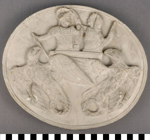 Thumbnail of Plaster Cast of Roman Cameo: Apotheosis of Septimius Severus or Hadrian (1914.04.0017)