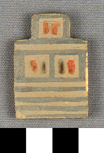 Thumbnail of Reproduction of Minoan Miniature House Plaque (1920.01.0004)