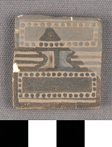 Thumbnail of Reproduction of Minoan Miniature House Plaque (1920.01.0012)