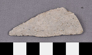 Thumbnail of Stone Tool: Weapon Tip (1930.08.0046)