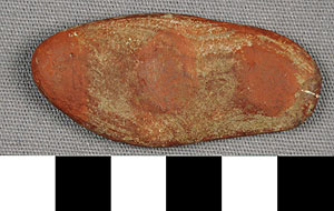 Thumbnail of Stone Tool: Painted Pebble (1930.08.0064)