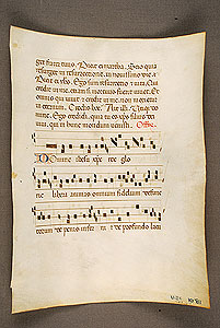 Thumbnail of Music Manuscript Page: Breviary ()