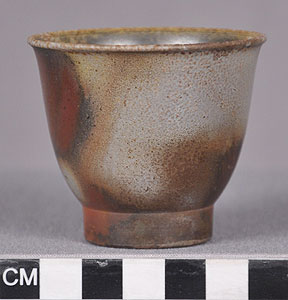 Thumbnail of Tea Service: Raku Tea Cup, Tourist Ware (1948.09.0003A)