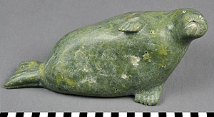 Thumbnail of Carving: Cape Dorset Walrus (1968.01.0010)
