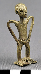 Thumbnail of Reproduction Gold Weight, Human Form (1969.02.0005)