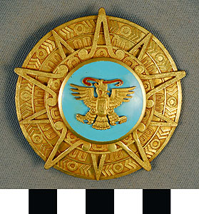 Thumbnail of Medal: Order of the Aztec Eagle, First Class (1977.01.0056B)