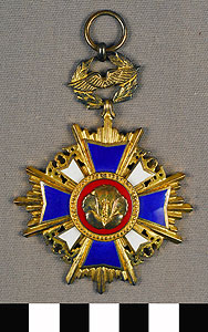 Thumbnail of Medal: Order of Service Merit, Mogryeon Medal (4th Class) (1977.01.0066B)