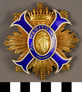Thumbnail of Medal: Civil Merit (1977.01.0333B)