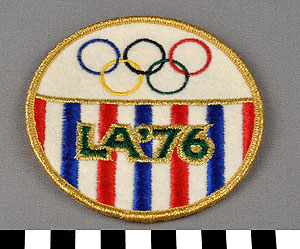 Thumbnail of Olympic Patch (1977.01.0370A)