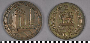 Thumbnail of Olympic Commemorative Medallion (1977.01.0479)