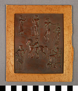 Thumbnail of Commemorative Plaque: Six Days of Ancient Olympic Games (1977.01.0553B)