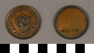 Thumbnail of Commemorative Medallion: "Meistaramot I.S. I." (1977.01.0618)