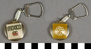 Thumbnail of Olympic Commemorative Key Chain: Mexico 