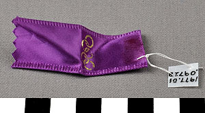 Thumbnail of Ribbon for Pin  (1977.01.0972B)
