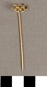 Thumbnail of Commemorative Olympic Stick Pin (1977.01.1000)