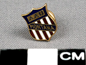 Thumbnail of Tie Tack: A.A.U. Montana (1977.01.1006)