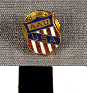 Thumbnail of Tie Tack:  "A.A.U. / U.S.A." (1977.01.1007F)