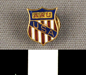 Thumbnail of Lapel Pin:  Amateur Athletic Union,  U.S.A. (1977.01.1007G)