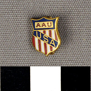Thumbnail of Lapel Pin:  Amateur Athletic Union, U.S.A. (1977.01.1007H)