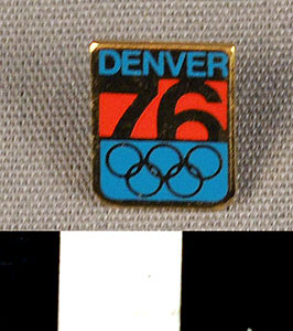 Thumbnail of Commemorative Olympic Tie Tack: "Denver 76" (1977.01.1018)