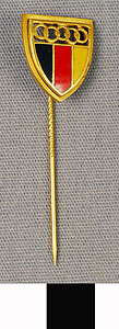 Thumbnail of Commemorative Olympic Pin: German Flag (1977.01.1087)