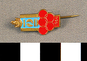 Thumbnail of Commemorative Olympic Stick Pin (1977.01.1089)