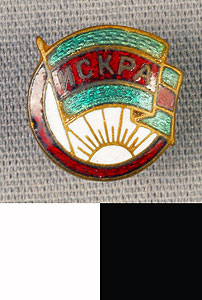 Thumbnail of Sports Club Membership Pin (1977.01.1285)