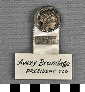 Thumbnail of Identification Badge: Athens Olympic Games (1977.01.1391B)