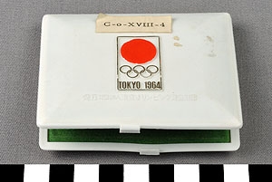 Thumbnail of Commemorative Medallion Case: 1964 Tokyo Olympiad (1977.01.1701B)