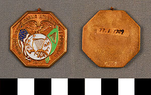Thumbnail of Medal: Illinois Gaelic Athletic Association (1977.01.1709)