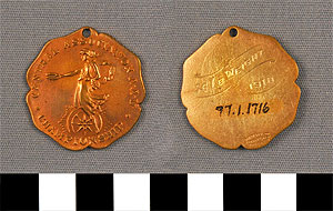 Thumbnail of Medal:  Amateur Athletic Union, Central Association (1977.01.1716)