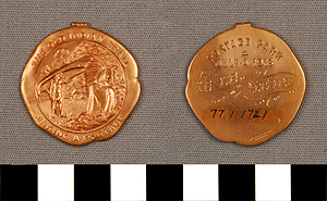 Thumbnail of Medal:  old indian trail, Pabst Park Games (1977.01.1721)