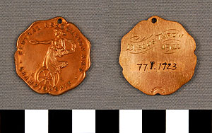 Thumbnail of Medal: Amateur Athletic Union, Central Association (1977.01.1723)