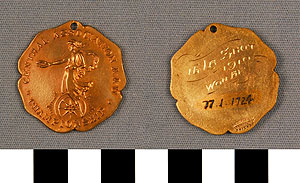 Thumbnail of Medal: Amateur Athletic Union, Central Association (1977.01.1724)