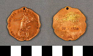 Thumbnail of Medal: Amateur Athletic Union, Central Association (1977.01.1726)