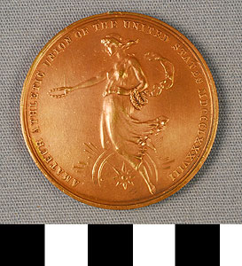 Thumbnail of Medal: Amateur Athletic Union of the United States, Chicago Athletic Association, Hammer Throw (1977.01.1767)