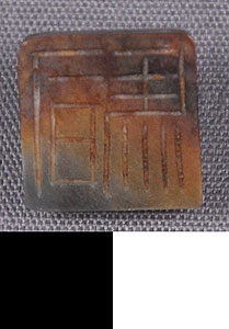 Thumbnail of Figurine, Burial Stone, or Burial Bead (1984.16.0054)