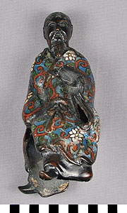 Thumbnail of Sage on Horse Back Incense Burner  (1985.17.0002B)