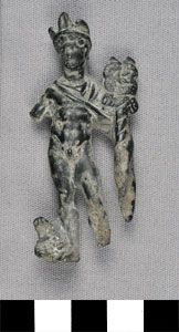 Thumbnail of Male Figurine (Mercury with Snake Entwined Caduceus) (1985.17.0004)