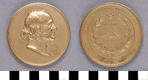 Thumbnail of Medal: Louis Agassiz (1989.03.0001)