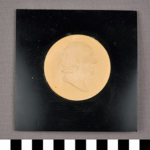 Thumbnail of Mounted Plaster Cast of Medal: Louis Agassiz (1989.03.0002)