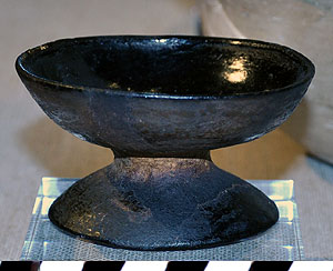 Thumbnail of Black Ware Spice Dish (1997.15.0083)