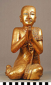 Thumbnail of Figure: Moggallana, Chief Disciple of Buddha (2010.01.0213)