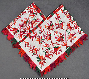 Thumbnail of Girl’s Quechquemitl, Blouse or Cape (2010.01.0405)