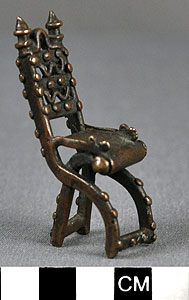 Thumbnail of Gold Weight: Chair (2011.05.0872)