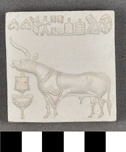 Thumbnail of Plaster Impression of Harappan Indus Valley Seal (1900.99.0001)