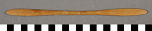 Thumbnail of Carved Kayak Model: Kayak Paddle (1968.01.0001C)