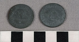 Thumbnail of Tax Token: Missouri Sales Tax Receipt, 1 Mill (1971.29.0039)