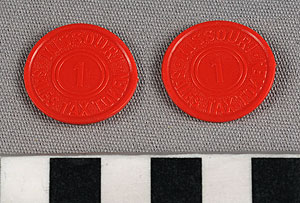 Thumbnail of Tax Token: Missouri Sales Tax Token, 1 Mill (1971.29.0044)